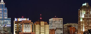 Photo of Raleigh skyline