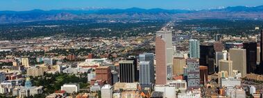 Photo of Denver skyline